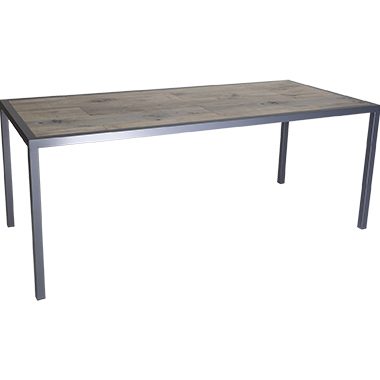 33" x 75" Dining Table - Fully Welded Tables - Quadra Iron Tables 9