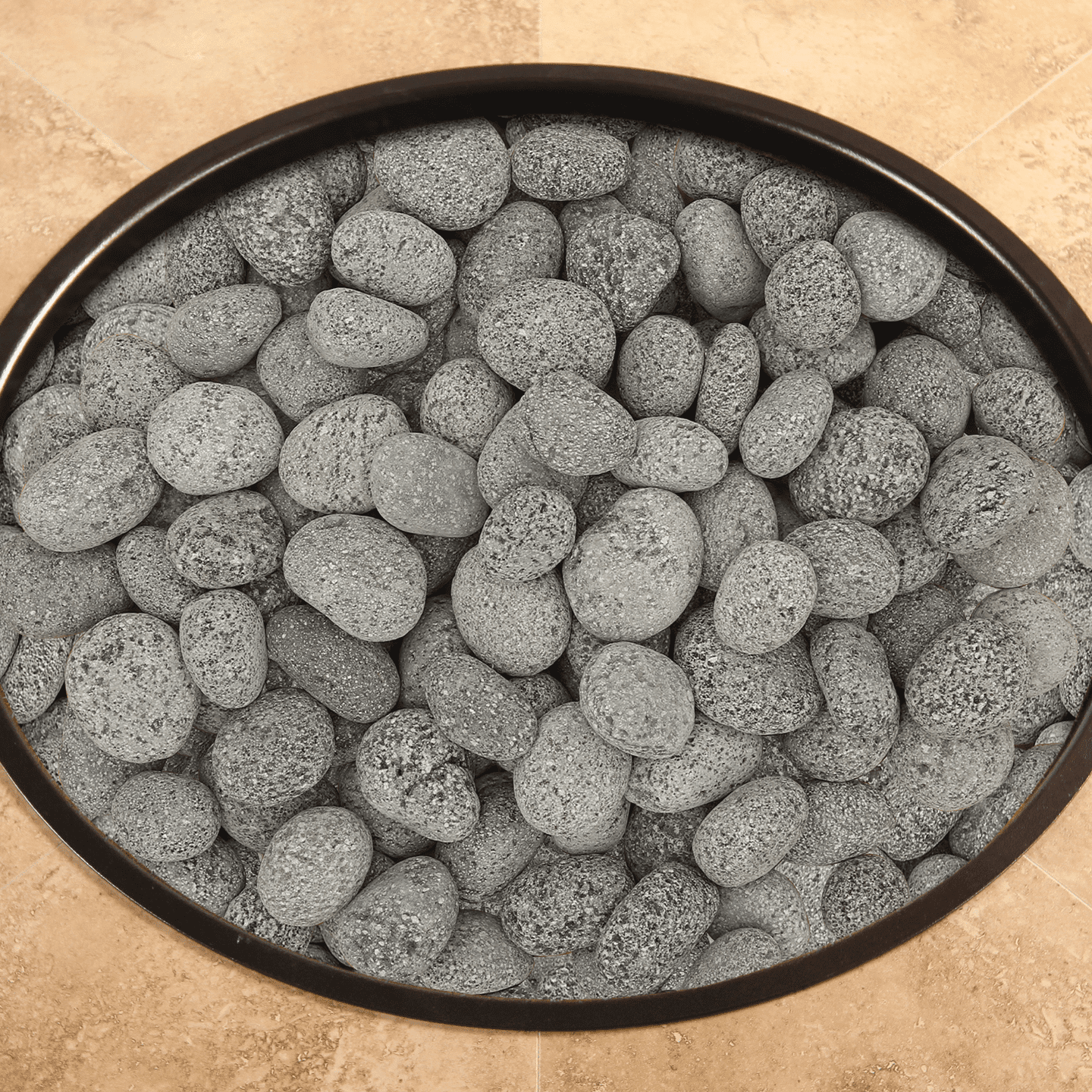 Tumbled Lava Stones Kit - Fire Media 131